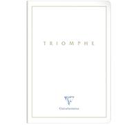 Clairefontaine 36170C Collection Triomphe GOLD Un cuaderno Cousu, blanco, A4, 21 x 29,7 cm, 96 páginas, papel de 90 g, tapa con marcado, oro