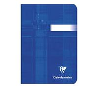 Clairefontaine 3646C - Libretas de grapas, A6, con líneas, 90 g, 48 hojas, varios colores, 10 unidades