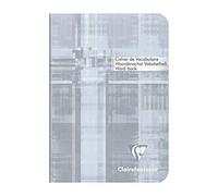 Clairefontaine 3647C - Libreta de vocabulario (A6, forrada y margen, 90 g, 32 hojas, varios colores, 10 unidades)