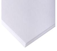 Clairefontaine 37139C Paquete de papel de dibujo para bocetos - 250 hojas Papel de dibujo blanco de grano muy ligero - 50 x 65 cm 160 g - para dibujar y dibujar a lápiz, rotulador o carboncillo