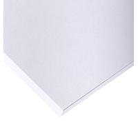 Clairefontaine 37304C Paquete de papel de dibujo para bocetos - 125 hojas Papel de dibujo blanco de grano muy ligero - 50 x 65 cm 180 g - para dibujar y dibujar a lápiz, rotulador o carboncillo