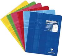 Clairefontaine 3794C - 1 cuaderno de escritura - 32 páginas 17x22 cm 90g - Cuadrados DL 3 mm - Cubierta cartulina plastificada - para aprnder hacer caligrafia -Color aleatorio