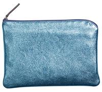 Clairefontaine 410030C - Estuche Slim Kleo-Pathra 19,5 x 2,5 x 4 cm, piel de cordero, bronce