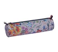 Clairefontaine 410030C - Estuche Slim Kleo-Pathra 19,5 x 2,5 x 4 cm, piel de cordero, bronce