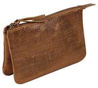 Clairefontaine 410030C - Estuche Slim Kleo-Pathra 19,5 x 2,5 x 4 cm, piel de cordero, bronce