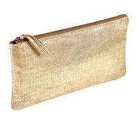 Clairefontaine 410030C, Estuche Slim Kleo-Pathra 19, 5 x 2, 5 x 4 cm, piel de cordero, bronce