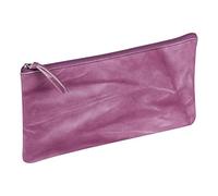 Clairefontaine 410177C Tie & Dye - Estuche plano de piel, 22 x 11 cm, color rosa