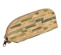 Clairefontaine 420015C - Estuche escolar ovalado de corcho vegano 16 x 5 x 6 cm