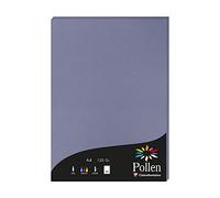 Clairefontaine 4219C - Un étui de 50 feuilles Pollen 21x29,7 cm 120g, Myosotis
