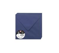 Clairefontaine 50023 C Pack de 20 sobres 16,50 x 16,50 x 0,10 cm, color azul ocuro 16,50 x 16,50 x 0,10