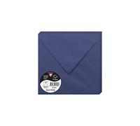 Clairefontaine 50023 C Pack de 20 sobres 16,50 x 16,50 x 0,10 cm, color azul ocuro 16,50 x 16,50 x 0,10