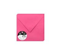 Clairefontaine 50023 C Pack de 20 sobres 16,50 x 16,50 x 0,10 cm, color fucsia 16,50 x 16,50 x 0,10