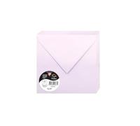 Clairefontaine 50023 C Pack de 20 sobres 16,50 x 16,50 x 0,10 cm, color Lilas 16,50 x 16,50 x 0,10
