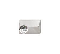 Clairefontaine 50071 C Pollen - Paquete de 20 sobres 9 x 14 cm, plata