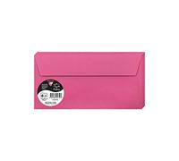 Clairefontaine 50078C - Lote de 20 sobres Pollen, 140 x 140 mm, color fucsia 110 x 220 mm