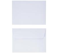 Clairefontaine 5436C - Un Paquet de 20 Enveloppes Pollen - Format C6 (11,4x16,2cm) - 120g - Enveloppes Auto-Adhésives - Blanc