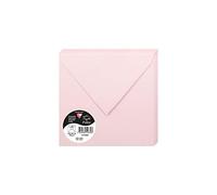 Clairefontaine 5483 C Pollen - Paquete de 20 sobres 16,5 x 16,5 cm), Rosa