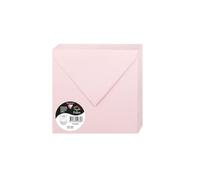 Clairefontaine 5483 C Pollen - Paquete de 20 sobres 16,5 x 16,5 cm), Rosa