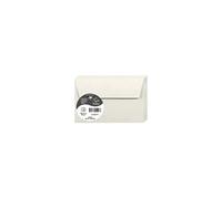 Clairefontaine 55017C - Lote de 20 sobres autoadhesivos - Formato 9 x 14 cm - 120 g/m² - Papel Natura 100 % reciclado, invitación de eventos y correspondencia - Gama Pollen - Papel Premium