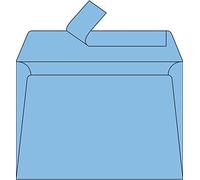 Clairefontaine 55726 C Pollen - Paquete de 20 sobres (11,4 x 16,2 cm, azul lavanda