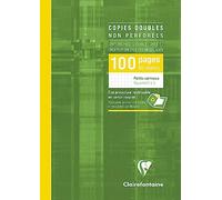 Clairefontaine 5752 C Bloc de hojas A4, cuadriculado con margen, 50 hojas)