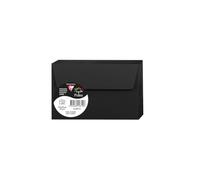 Clairefontaine Sobres 5831 C Pollen – Paquete de 20, 9 x 14 cm, negro