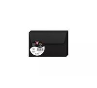 Clairefontaine 5831 C Pollen - Paquete de 20 sobres 9 x 14 cm, negro