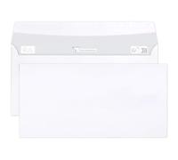 Clairefontaine 5949C - Caja de 500 sobres blancos C6/5 - 114 x 229 mm - Autoadhesivos - 80 g/m²