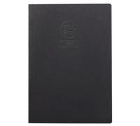 Clairefontaine 60362C - Cuaderno Grapado Crok'Book - 20 Hojas de Papel de Dibujo Blanco A4 21x29,7 cm 160g - Formato Vertical - Cubierta Negra - Paquete de 10 Cahiers