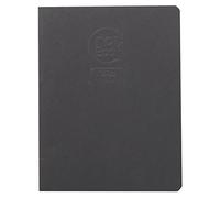 Clairefontaine 60372C - Pack de 10 cuadernos de bocetos Crok'Book 17 x 22 cm, formato vertical, 20 hojas de papel de dibujo blanco, 160 g, color negro