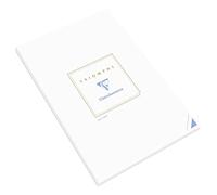Clairefontaine 6170C - Bloc de notas 50 hojas lisas blancas - 21x29,7 cm 90g - Blanco