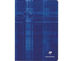Clairefontaine 63161C - Lote de 10 Cuadernos grapados A4 rayado francés (Séyès) de 96 páginas, colores surtidos