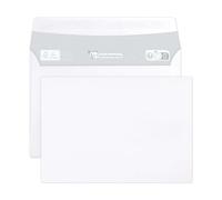 Clairefontaine 6916C - Caja de 500 sobres blancos C6 - 114 x 162 mm - Autoadhesivos - 90 g/m²