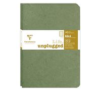 Clairefontaine 733173C - Age Bag DUO set de 2 cahiers piqués 14,8x21cm 96p ligné vert