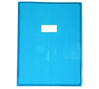 Clairefontaine 73402 C 24 x 32 cm transparente ejercicio libro pantalla con etiqueta soporte - azul (Paquete de 6)
