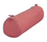 Clairefontaine 77021C - Age Bag trousse cuir ronde 21xØ6cm couleur rose antique uniquement