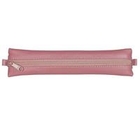 Clairefontaine 77041C - Age Bag - Estuche de piel plana con elástico para cuaderno/cuaderno 20 x 4,5 cm, color rosa antiguo, embalaje pegboardable