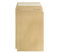 Clairefontaine 7742C - Caja de 500 sobres Kraft Adour marrón C5 - 162 x 229 mm - Autoadhesivos - 90 g/m²