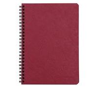 Clairefontaine 785322 C Age Bag - Libreta de espiral (A5, cuadriculado, 50 hojas, color rojo