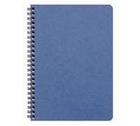 Clairefontaine 785324 C Age Bag - Libreta de espiral (A5, cuadriculado, 50 hojas, azul