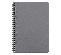 Clairefontaine 785325 C 14,8 x 21 cm A5 Edad bolsa wire-bound portátil - gris