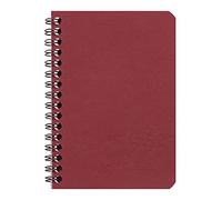 Clairefontaine 785922 C Cuaderno de espiral, Age Bag cuadriculado, 9.5 x 14 cm, 50 hojas, color rojo
