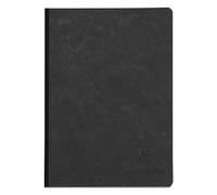 Libreta age-bag tapa cartulina lomo cosido cuadro 5 mm 96 hojas color negro 148x210 mm