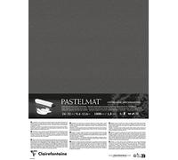 Clairefontaine 796009C - Contrecollé Pastelmat 24x32cm 5F anthracite