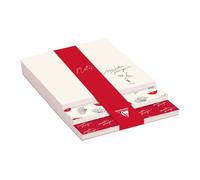 Clairefontaine 812443C - Molinillo rojo, bloque de notas de 3 niveles, 10 x 14 x 0,8 cm, 90 hojas, 30 por formato