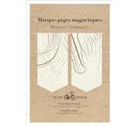 Clairefontaine 813072C - Juego de 2 marcadores magnéticos para decoración de tulipán, naturaleza, floral, 7,5 x 4 cm, colección Tulip Paper - 2 imágenes surtidas