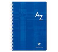 Clairefontaine 8148C Lot de 5 Cahiers à spirales A4 Séyès 90g 90 feuilles Assortis