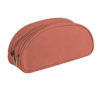 Clairefontaine 8343 C estuche Oval 2 compartimentos en textil, 22 x 2 x 10 cm pesca