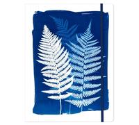 Clairefontaine 83512C - Cyanotype, Chemise à élastique 24x32cm