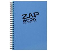 Clairefontaine 8354C Carnet Spiralé Zap Book - 160 Feuilles Papier Croquis 100% Recyclé - A4 21x29,7 cm 80g - Couleur de Couverture Aléatoire (4 coloris vifs possible)